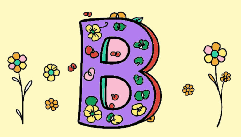 featured letter B