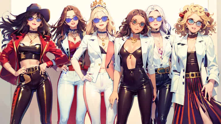 featured girl coloring page