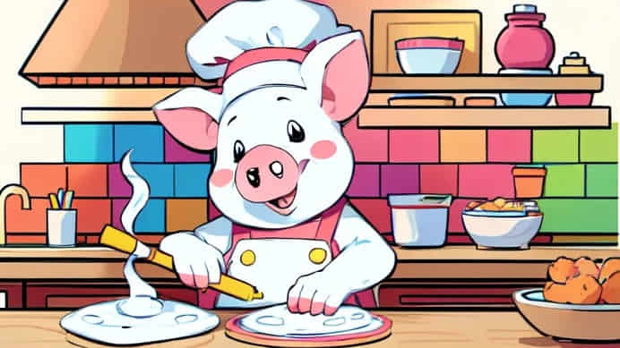 featured pig coloring