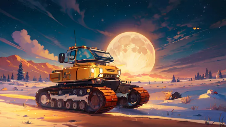 featured robot coloring page