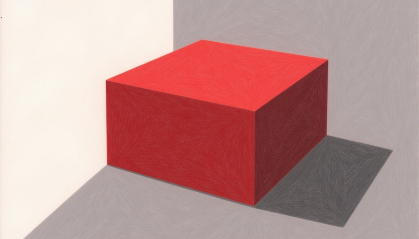 featured simple sharpedged and crisp cube