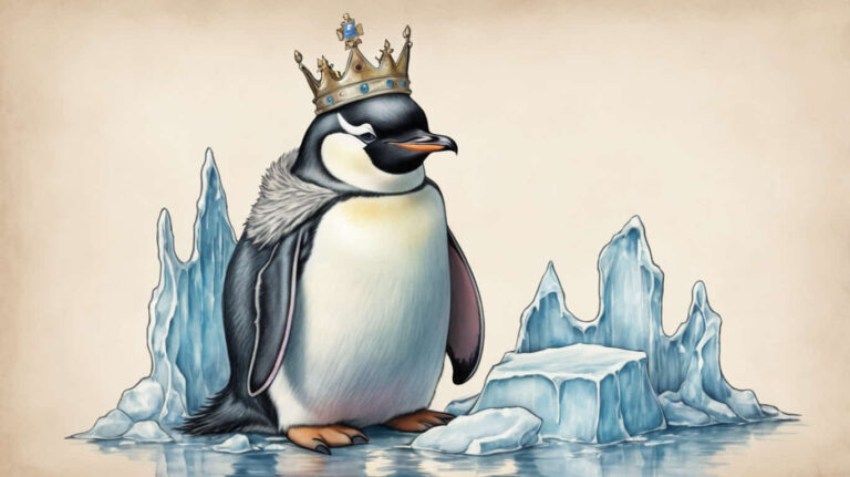 Featured penguin coloring pages