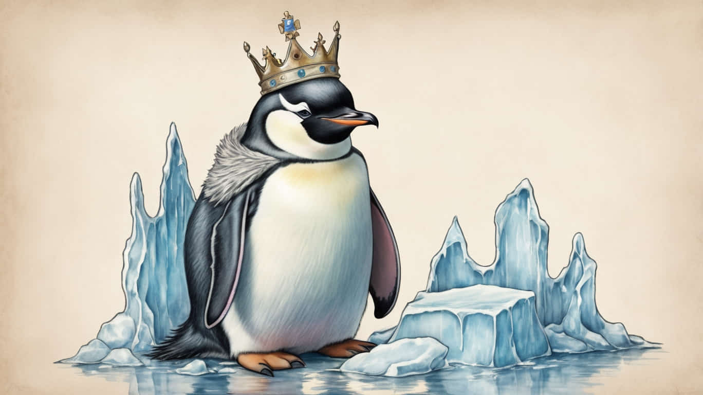 Featured penguin coloring pages