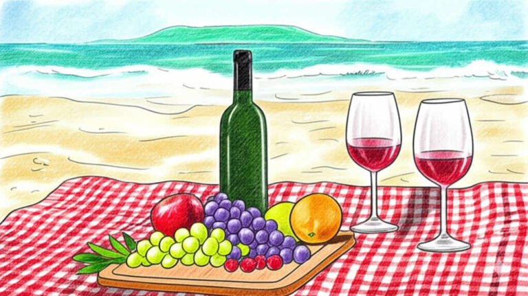 Beach coloring pages pdf printable template