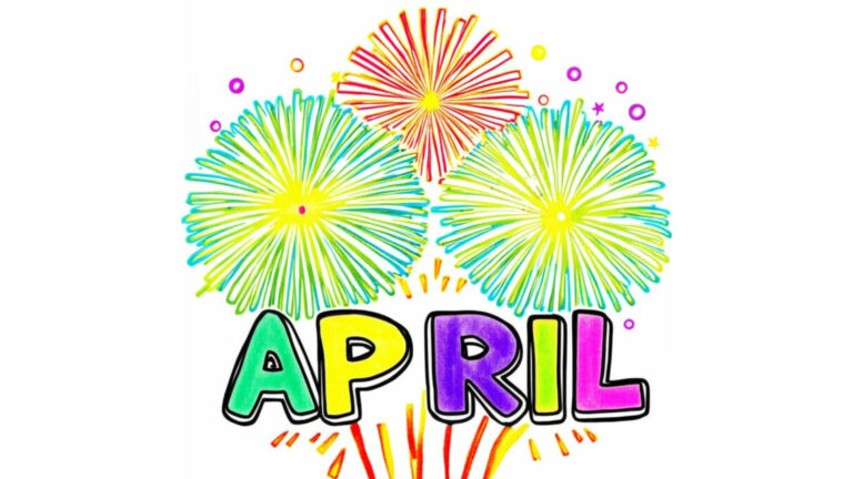 Featured Image april coloring page