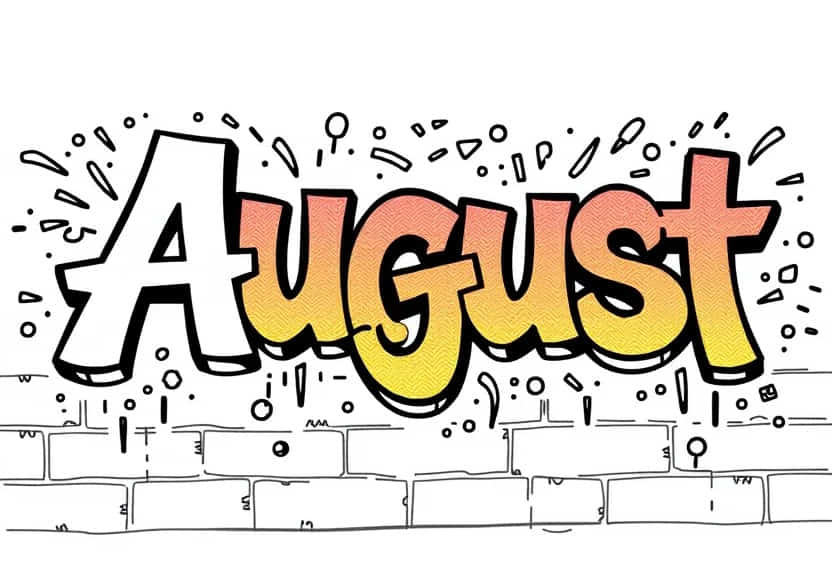 featured august drawing coloring pages template sheet c