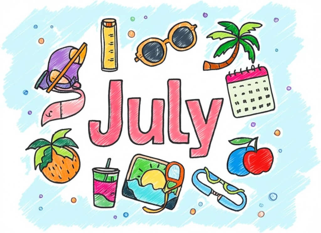 featured july coloring pages