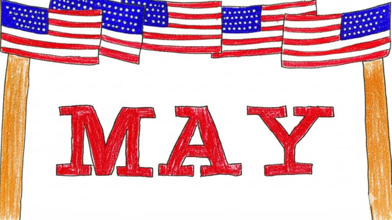 featured may coloring pages