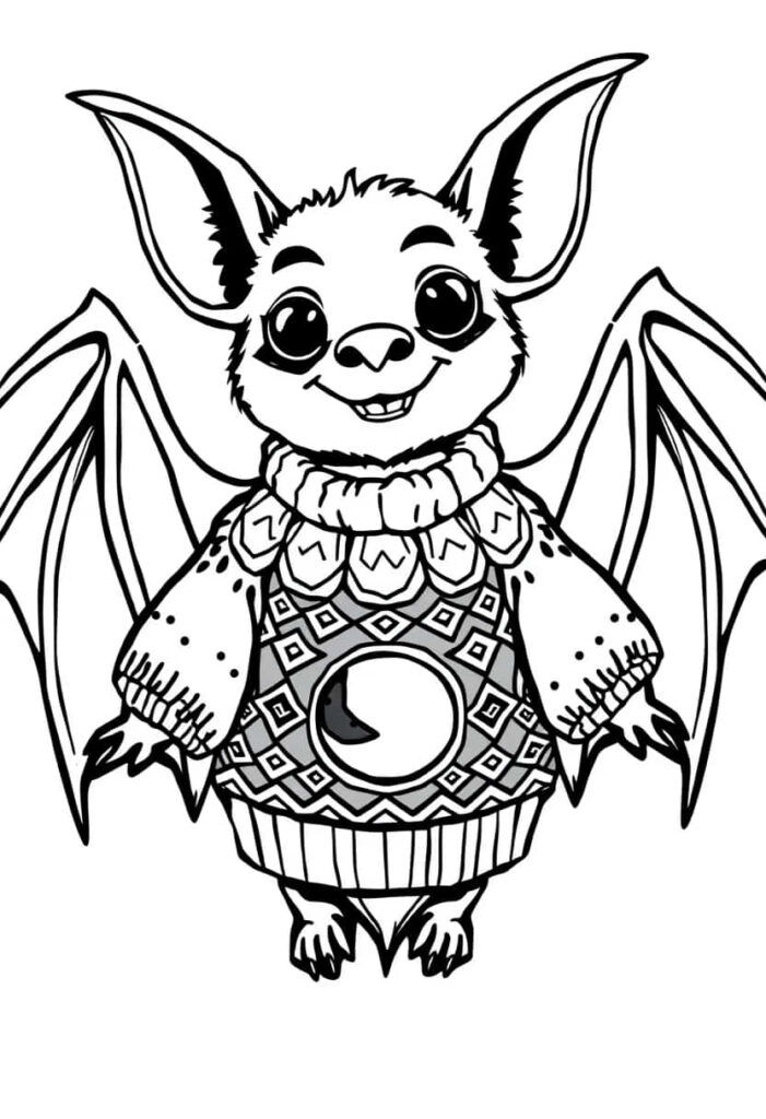 bat drawing coloring ideas pdf template sheet bd