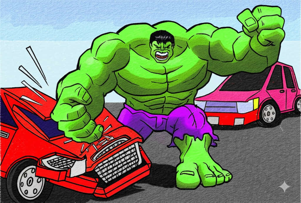 featured hulk coloring page pdf drawing