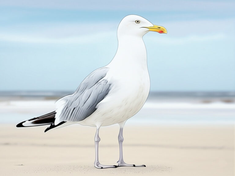 featured seagull drawing ideas