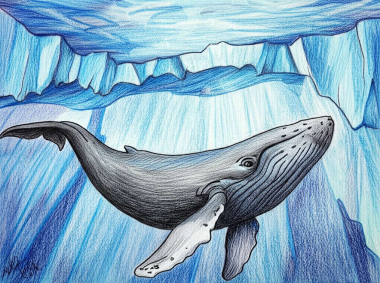 featured whale drawing ideas
