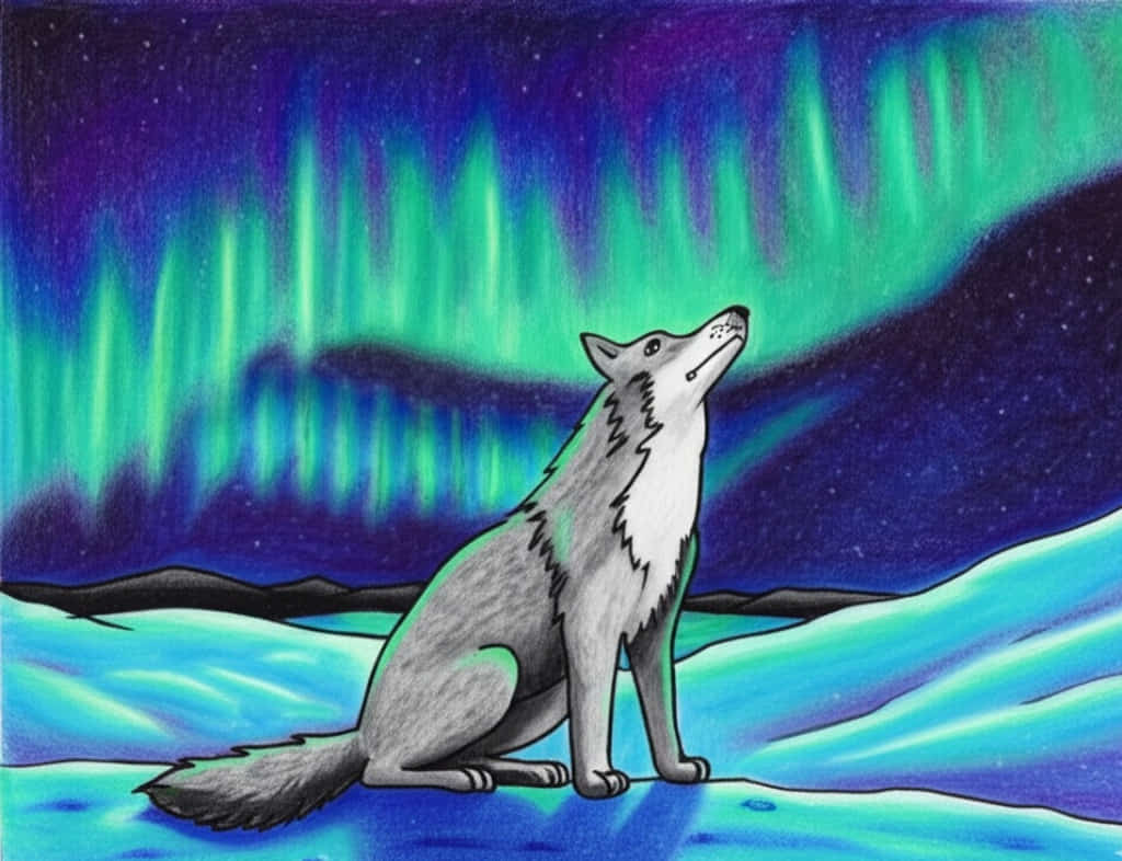 featured wolf drawing ideas