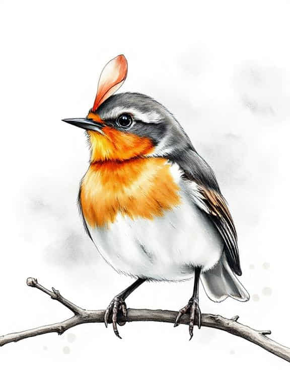 abird drawing sketch de
