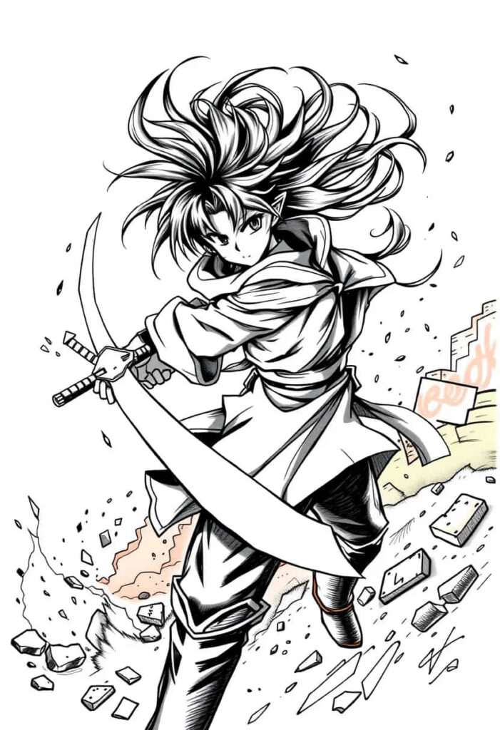 anime drawing
