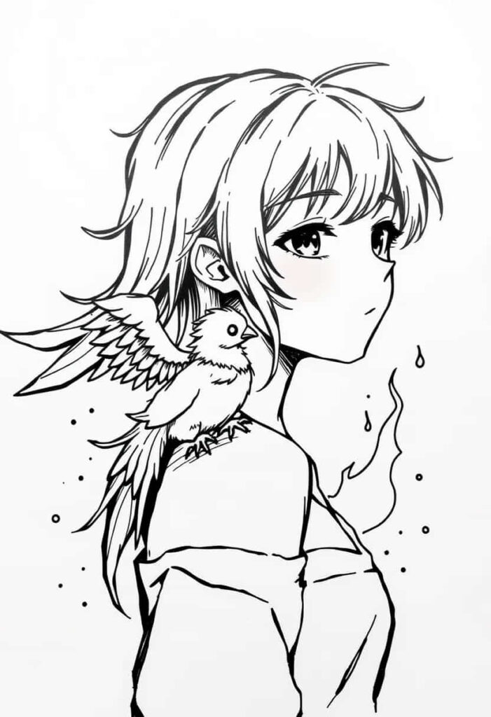 anime drawing