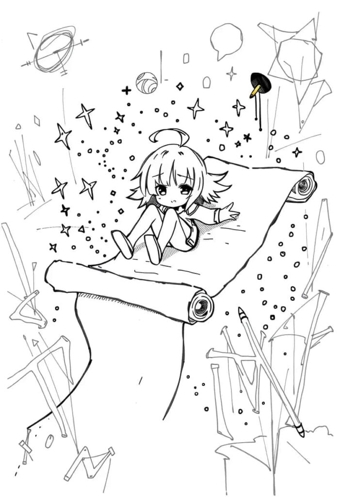 anime drawing bdb