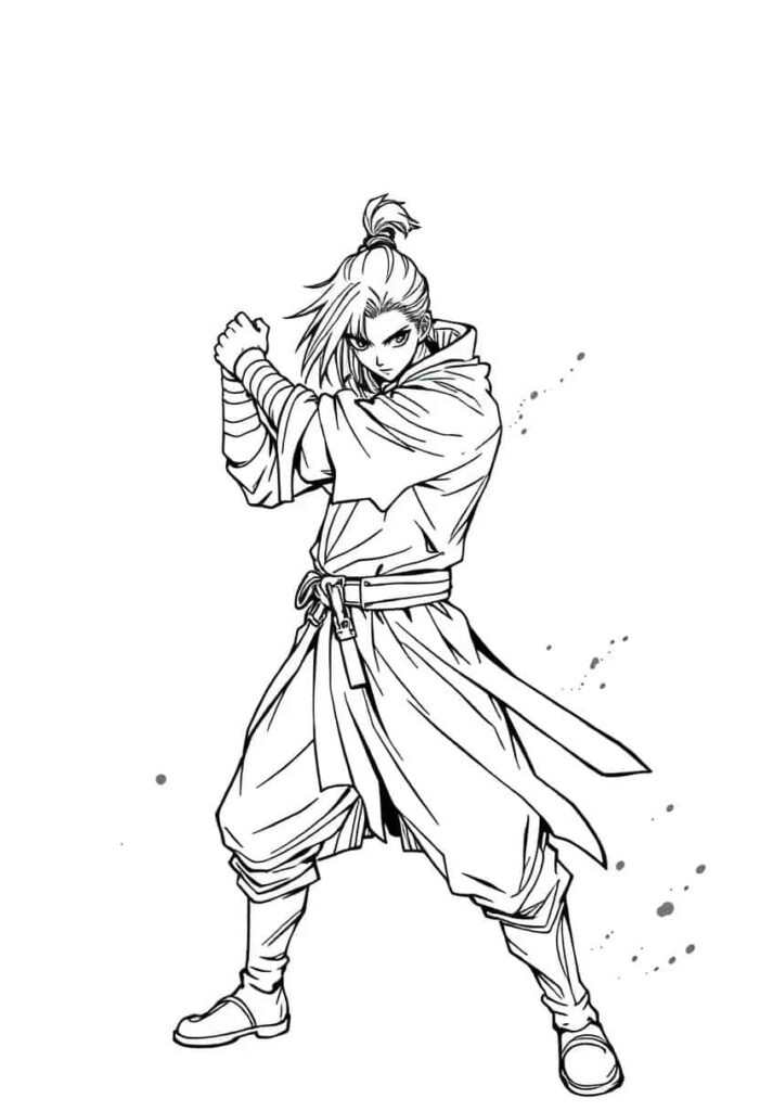 anime drawing c