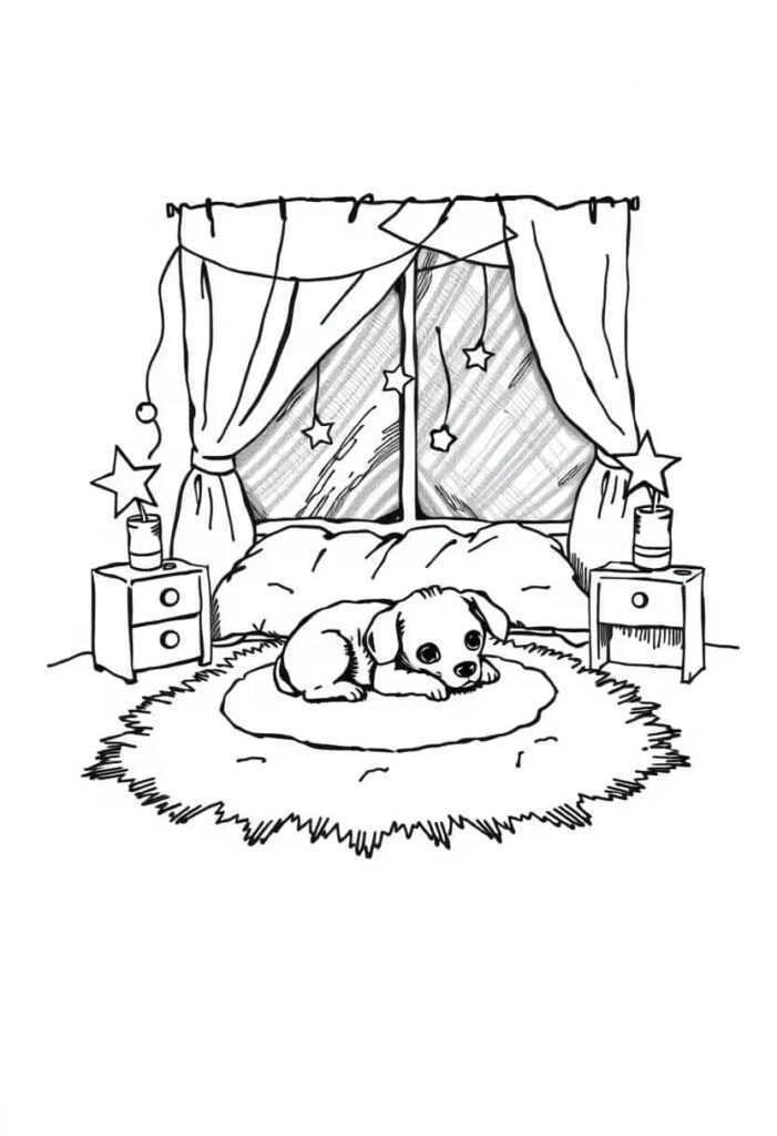 bedroomdrawing a ()