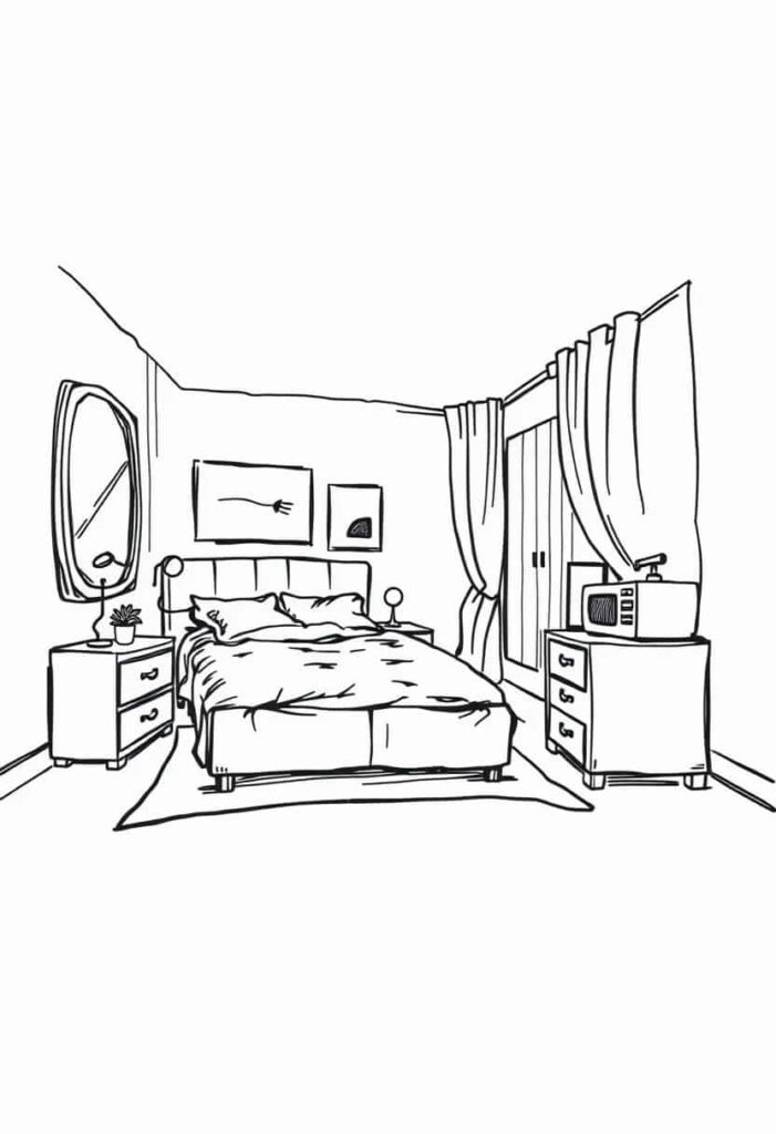 bedroomdrawing dc