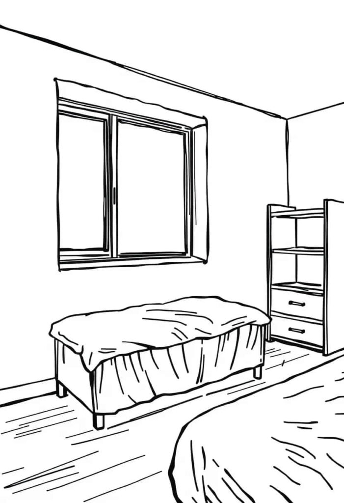 bedroomdrawing e