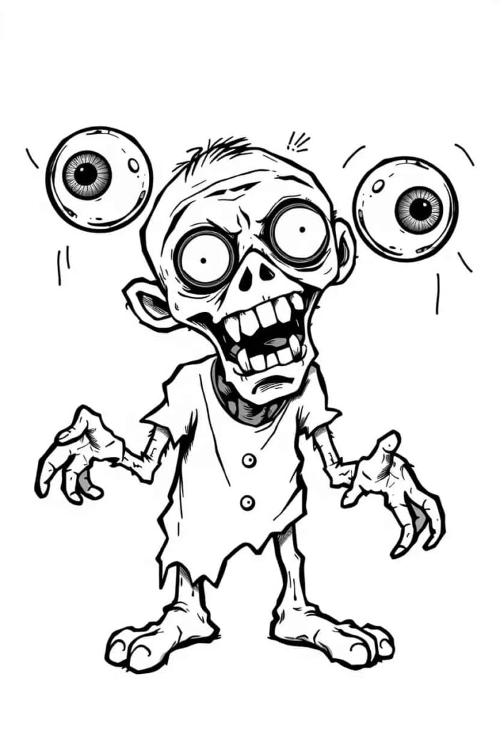 creepy horror scary drawing ea