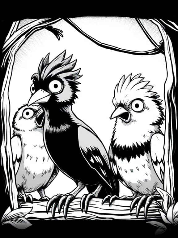 fbird drawing sketch f