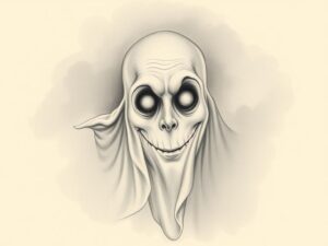 featured creepy drawing