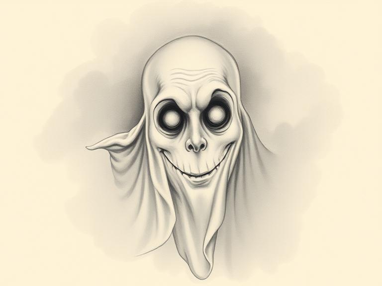 featured creepy drawing