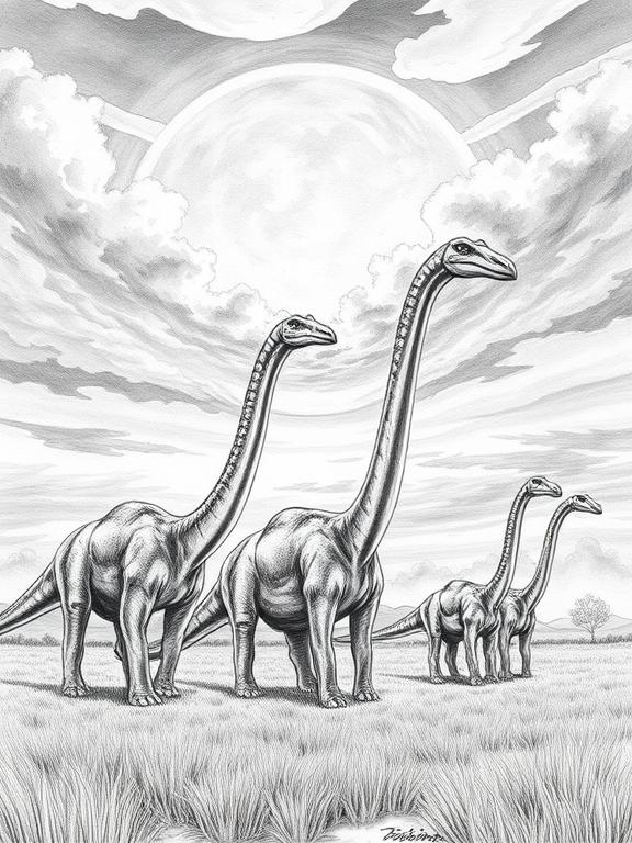 cdinosaur drawing sketch