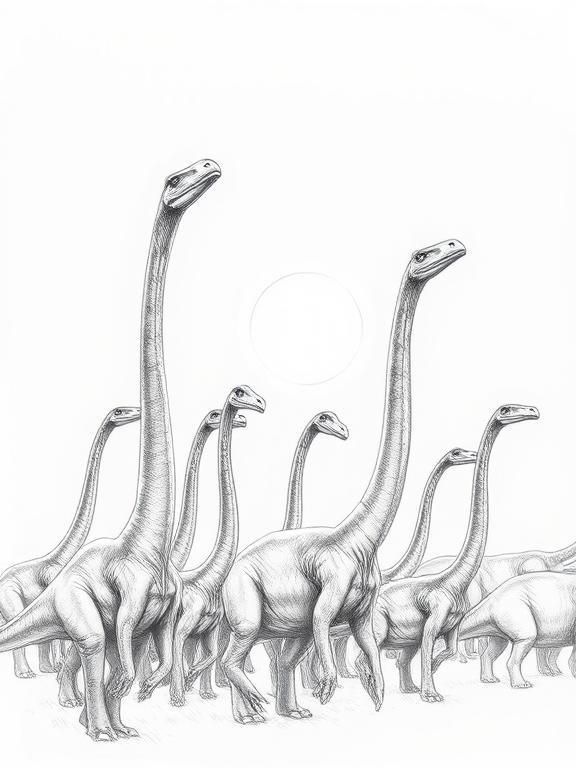 dinosaur drawing sketch