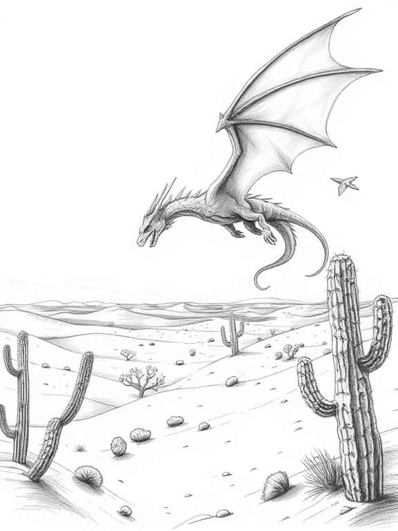 dragon drawings sketch