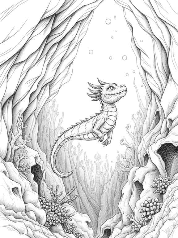 dragon drawings sketch