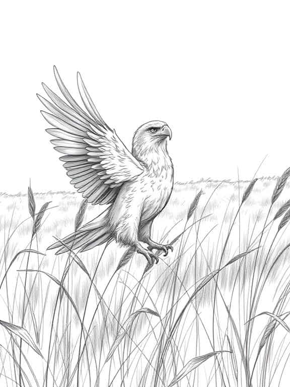 eagle drawing art sketch