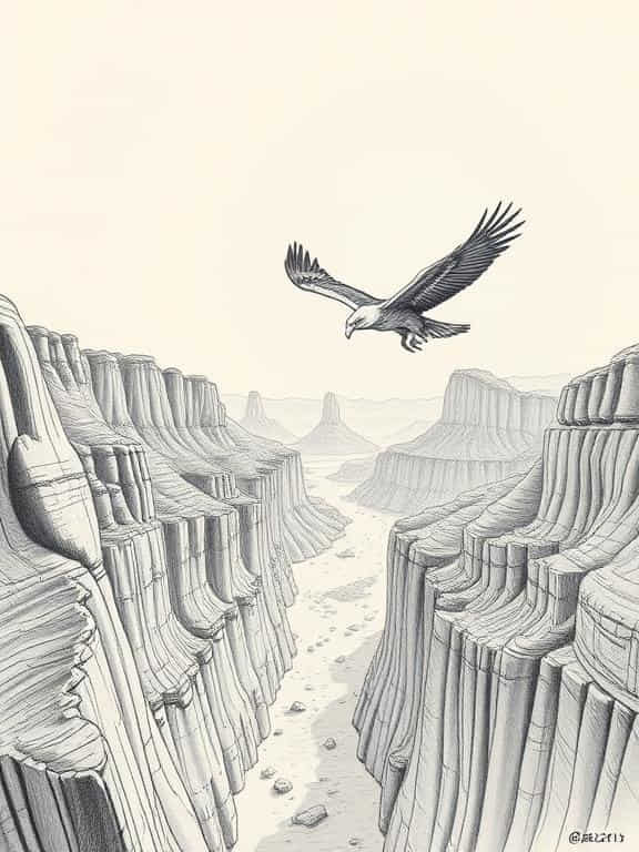 eagle drawing art sketch e