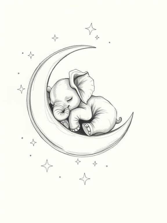 elephant drawing art sketch ideas f