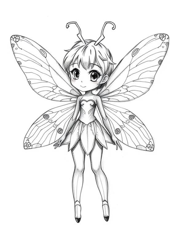 fairy drawing art sketch ideas