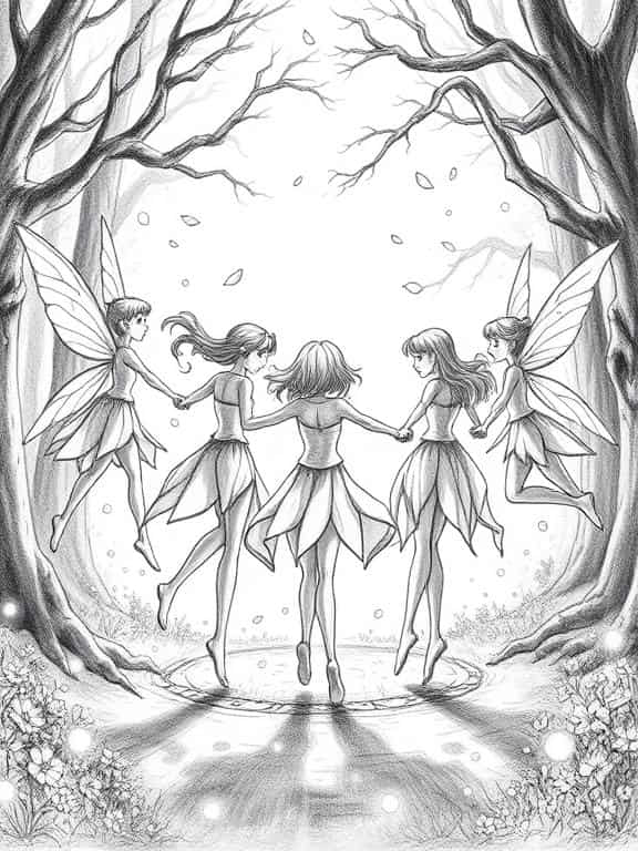 fairy drawing art sketch ideas