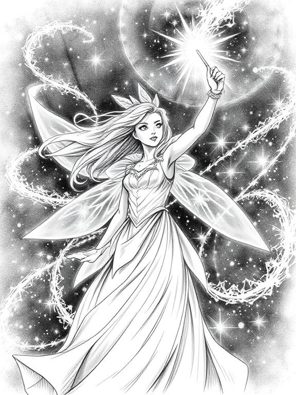 fairy drawing art sketch ideas
