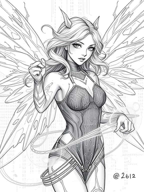 fairy drawing art sketch ideas f