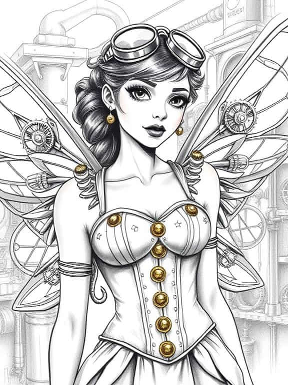 fairy drawing art sketch ideas