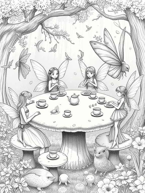 fairy drawing art sketch ideas cc