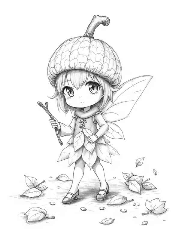 fairy drawing art sketch ideas df