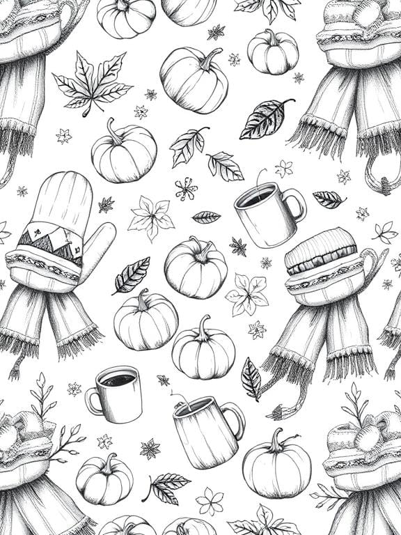 fall drawing art sketch ideas e
