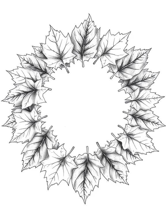 fall drawing art sketch ideas