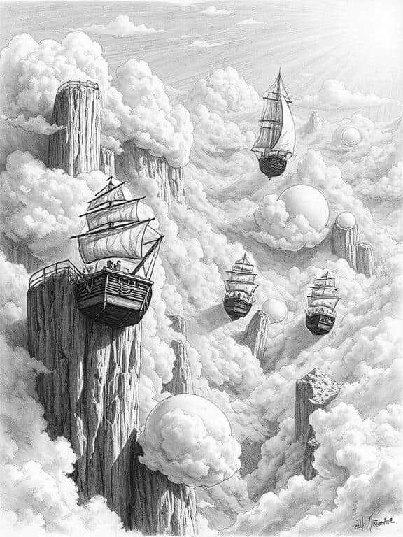 fantasy drawing art sketch ideas b