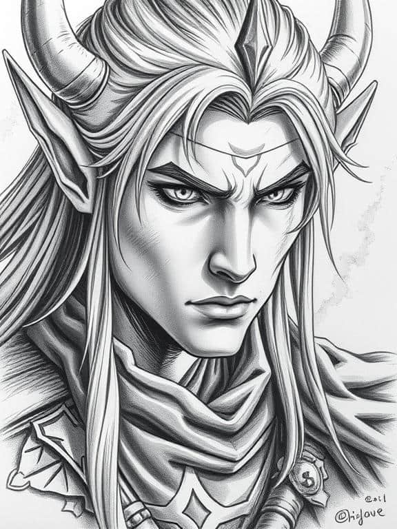 fantasy drawing art sketch ideas f