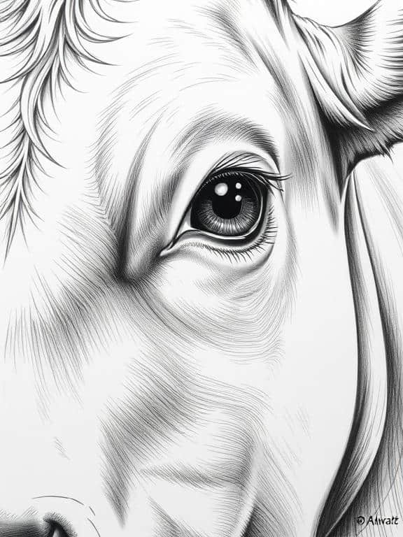 farm animals drawing art sketch ideas c
