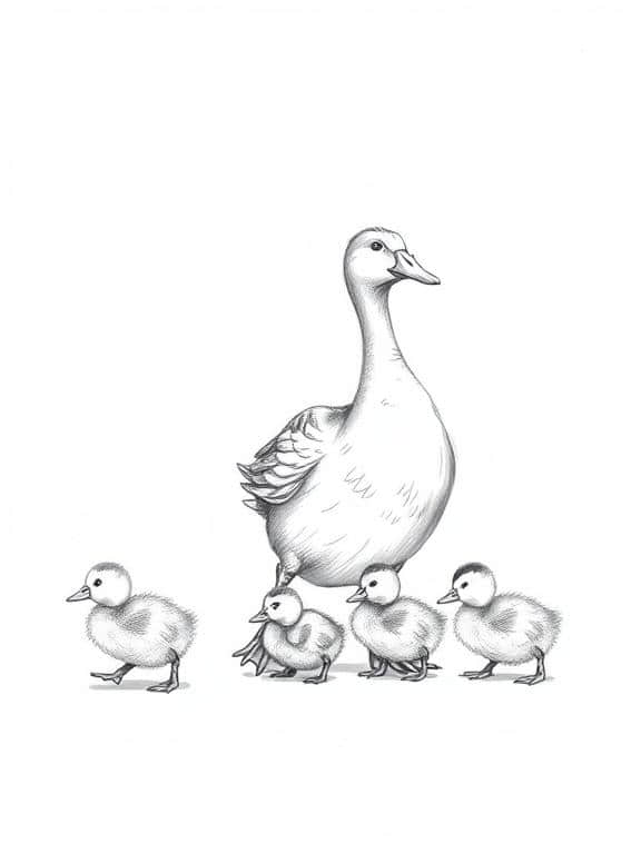 farm animals drawing art sketch ideas e