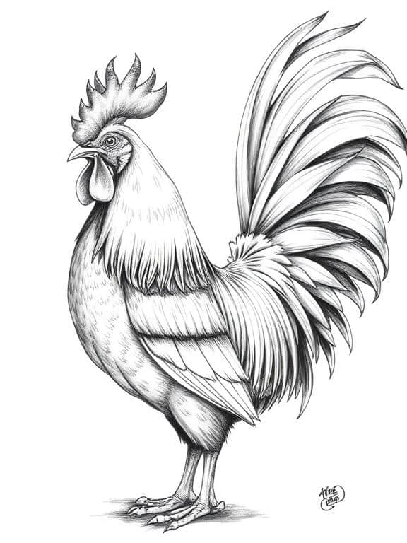 farm animals drawing art sketch ideas d